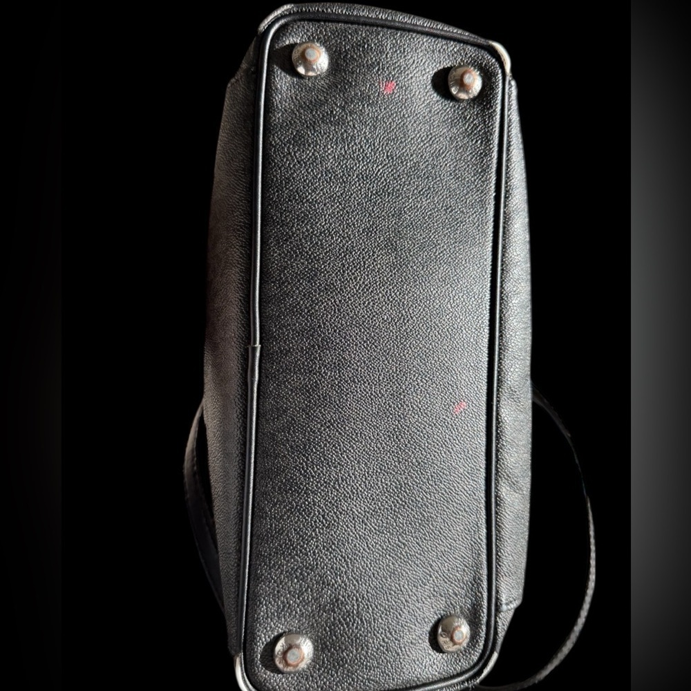 Michael Kors Black Tote Handbag — Damaged straps / As-Is - Picture 4 of 5